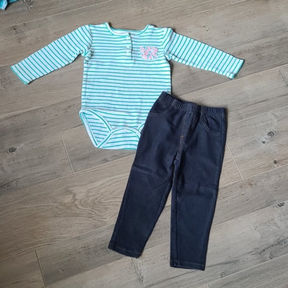 18mo Carter's 2 piece outfit